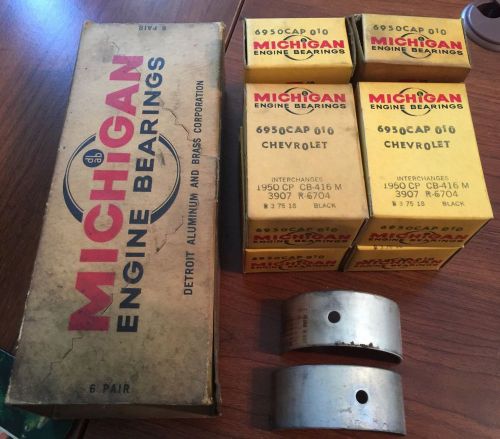 Nos michigan 6950 cap 6950cap  chevrolet bearings 6 pair