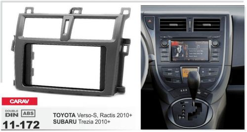 Carav11-172 car radio fascia stereo trim dash kit for verso-s,ractis/trezia 2din