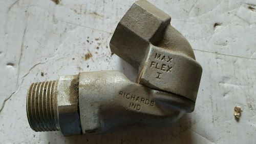 Richards max flex 1&#034; hose swivel high temp resistance