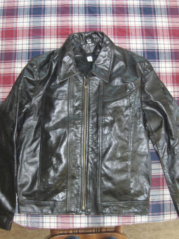 Leather jacket sz 36