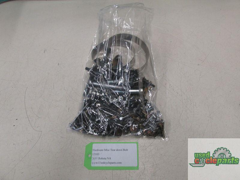 2011 roketa jl250p jl 250-free usa shipping-assorted tear down bolts 
