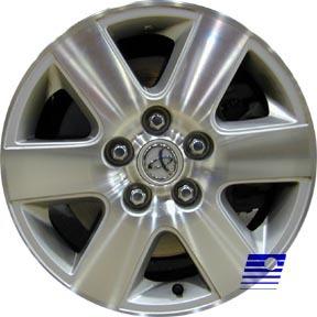 Toyota sienna 2004-2010 16 inch compatible wheel, rim