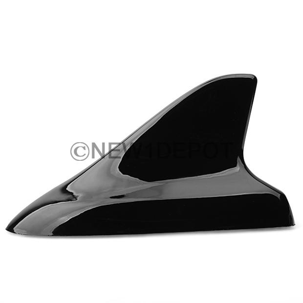 Black car trunk roof top mount shark fin buick style decorative antenna for audi