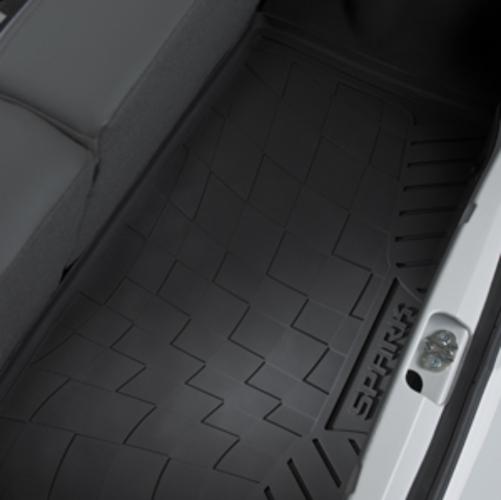 13-14 chevrolet spark premium all weather cargo mat by gm black 95105321
