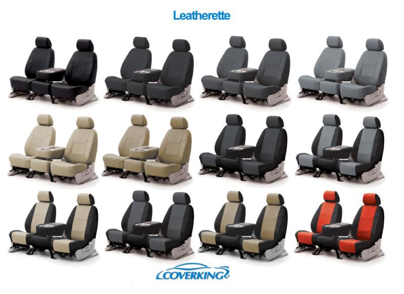 Coverking leatherette custom seat covers for dodge ram 250 350 2500 3500
