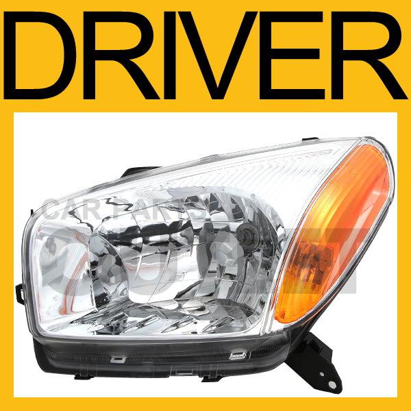 01-03 toyota rav4 left head light lamp w/o sport driver side replacement new l/h