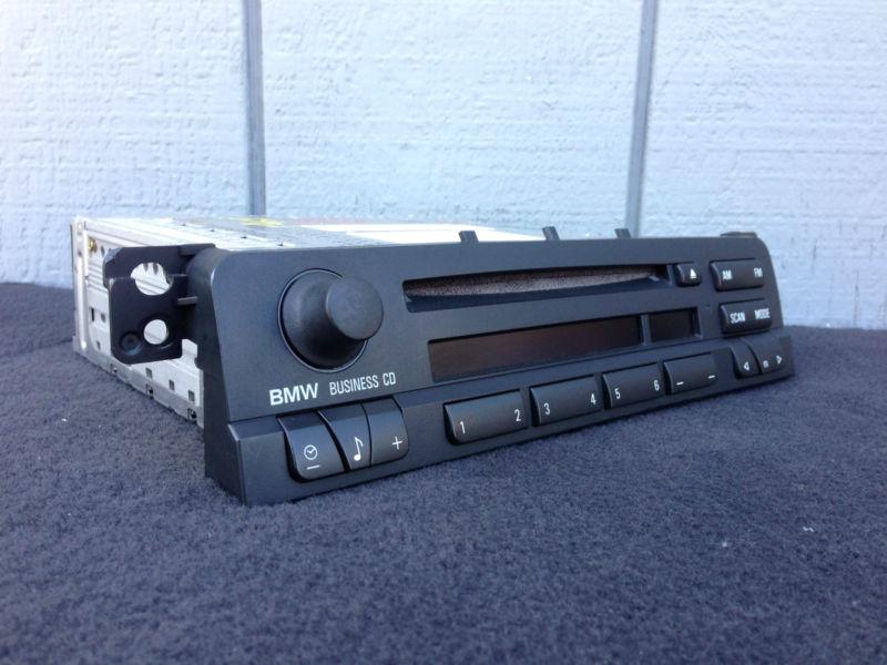 Bmw e46 radio cd receiver in dash player cd53 stereo business class unit oem