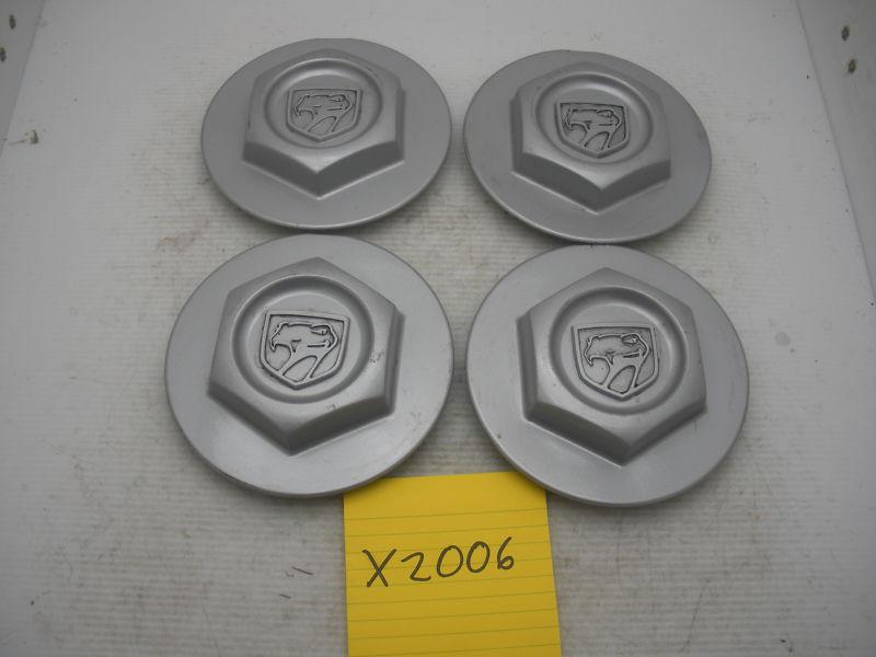 Set of 4 dodge viper wheels center caps hubcaps