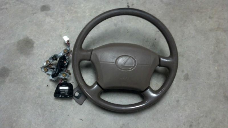 1996 lexus ls 400 steering wheel, air bag and cruise control