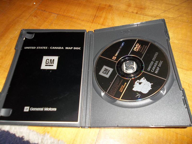 General motors united states/canada map disc dvd/rom version 3.0 gps disk