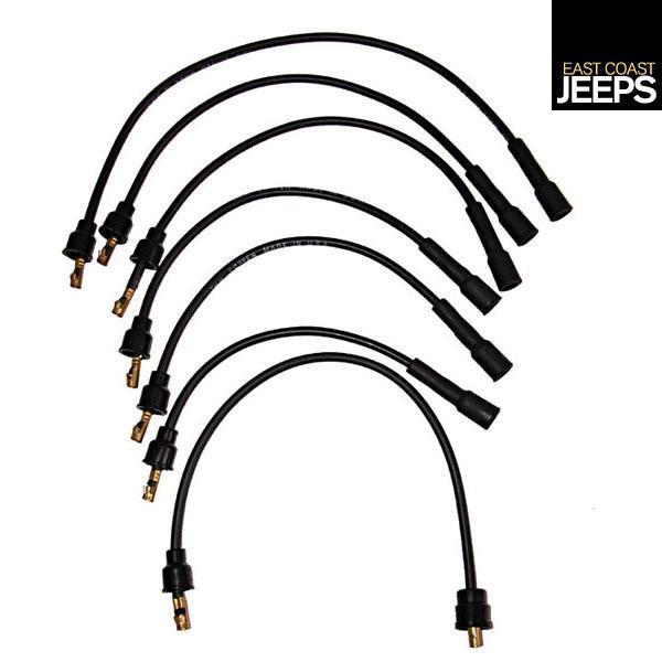 17245.07 omix-ada igntion wire set, 6-cylinder, 54-65 willys station wagon &