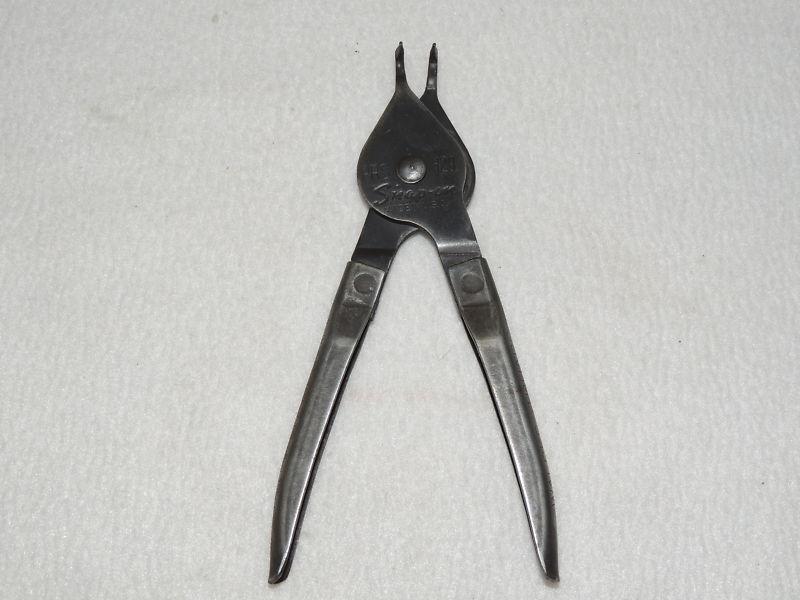 Vintage early snap on adjustable tip retaining pliers prs129 waldes truarc