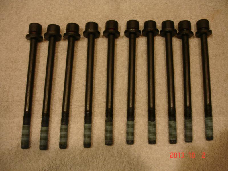 Set of 10 gm nos.cylinder head bolts.12557775.seville,deville,eldorado