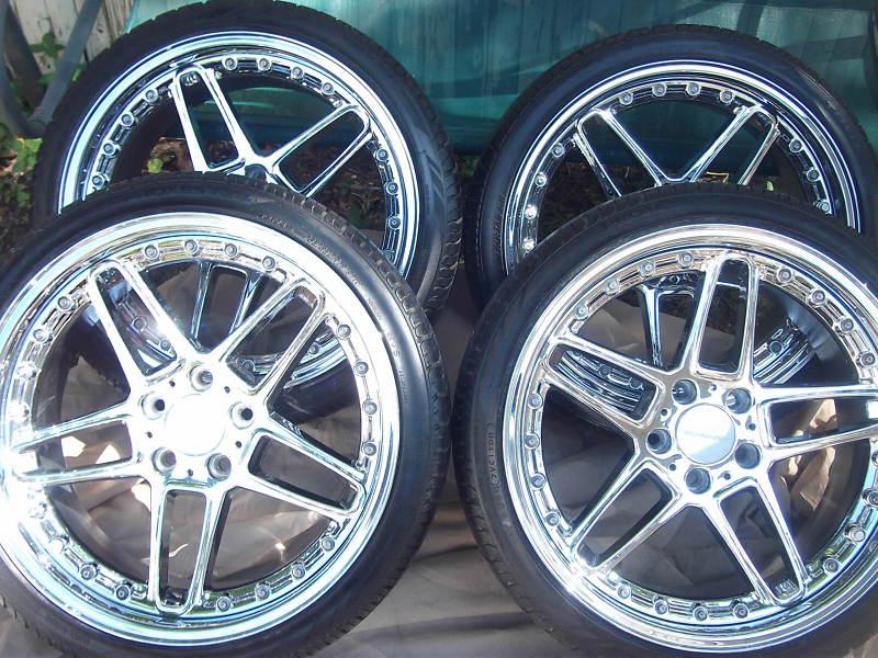19 in ac schnitzer wheels and tires great condition wheels offset 8.5x19. 9.5x19