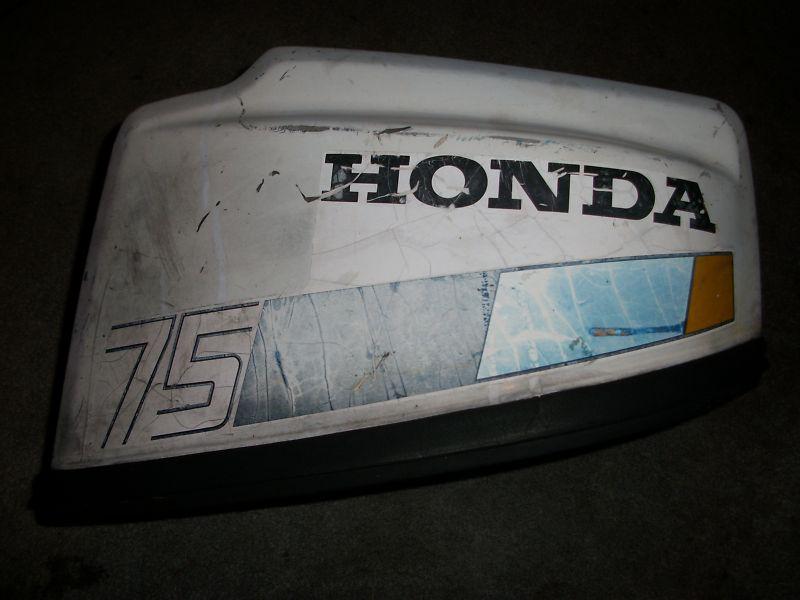 Honda outboard hood cowl cowling 7.5hp 75 4 stroke cdi no cracks good seals
