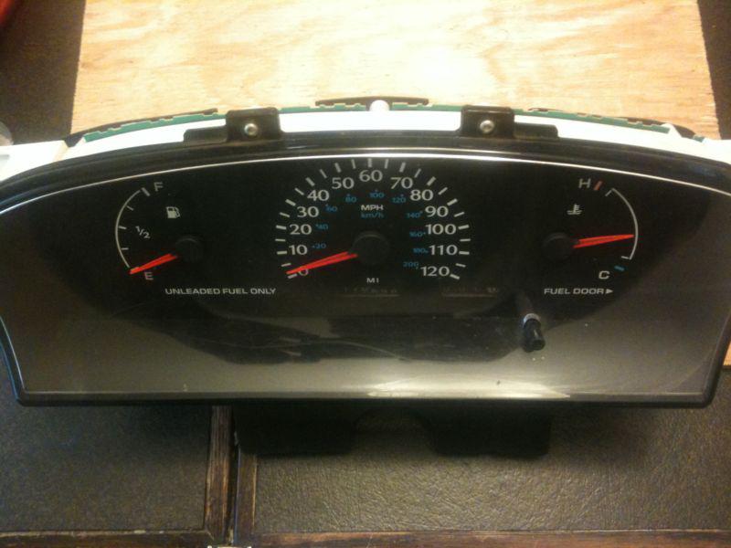 1 - 1995 1996 1997 1998 1999 neon instrument cluster with 170600 miles - no tach