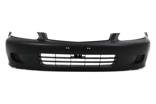 Replace ho1000184v - 99-00 honda civic front bumper cover factory oe style