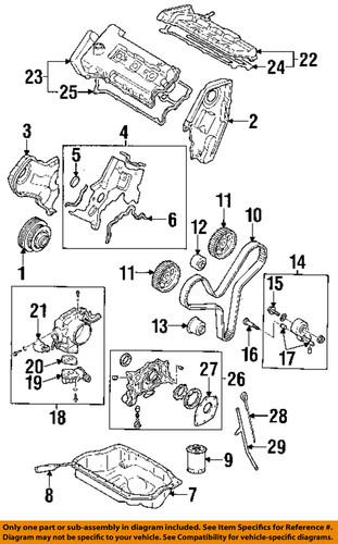 Mazda oem bp2y13w89 fuel injection idle air control valve gasket
