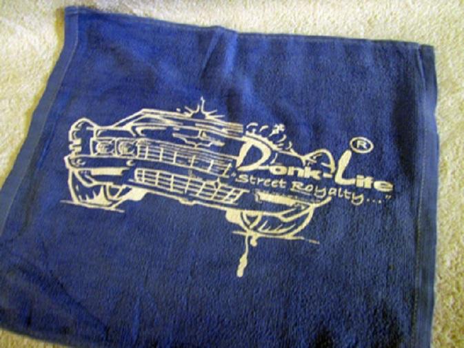 Impala 1971-1976 caprice donk fashion retro rally blue towels [3 per pack]