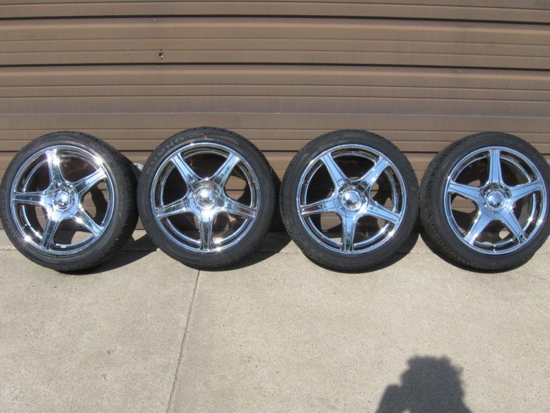 17" american racing wheels and tires tires are like new!!!!