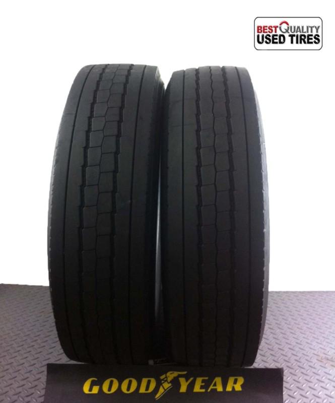 2 goodyear g647 rss 225/70/19.5 225/70r19.5 225 70 19.5 tires - 12.00/32nds