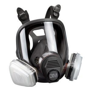 3m™ full facepiece respirator packout 07163, organic vapor/p95, large 7163