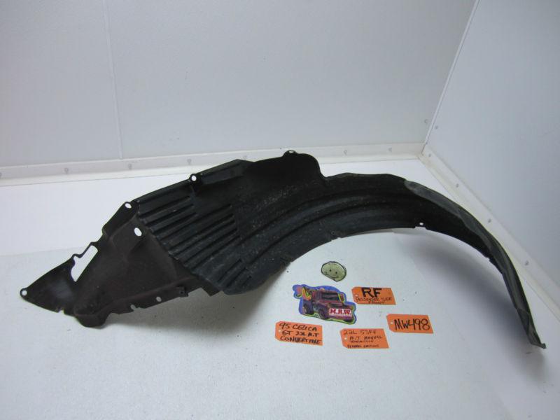 95 96 97 98 99 celica gt right passenger front inner fender oem r h f rf rh used