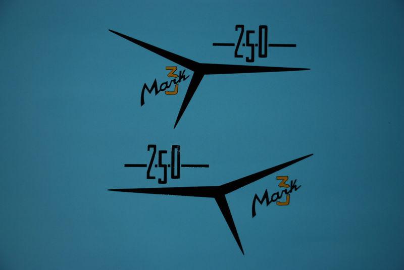 Pair stickers for  ducati single  mark 3 - 250