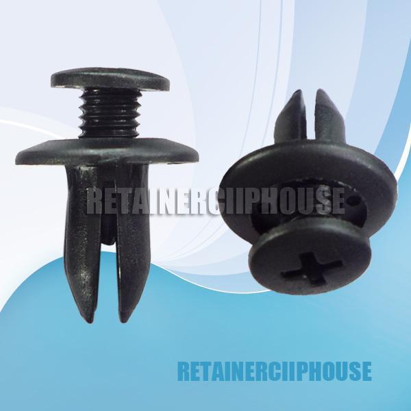 30 pcs screw type clip nylon retainer gm mazda 9926-50-625 toyota 90467-06017