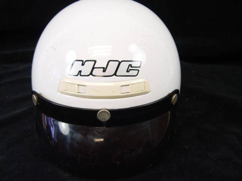 Hjc cl-2 white motorcycle helmet