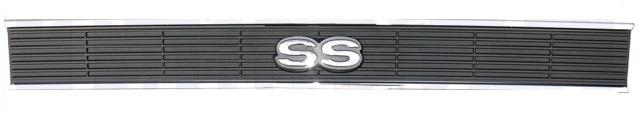 70-72 nova " ss " super sport rear trim panel molding