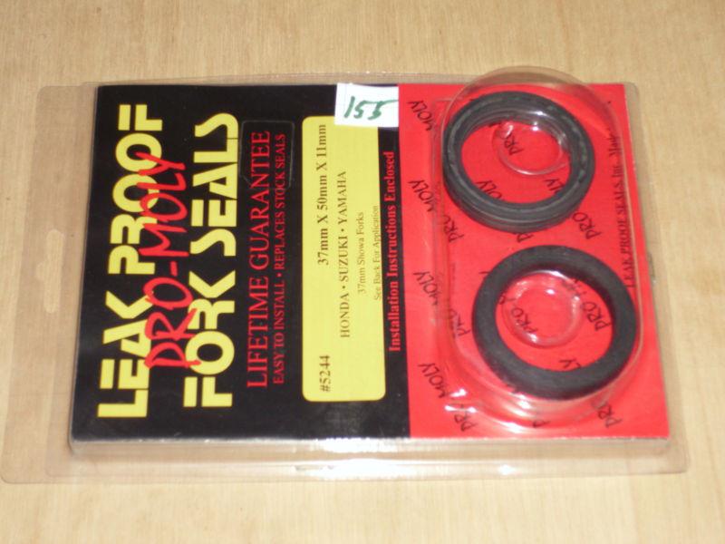 New leakproof pro-moly fork seals 5244