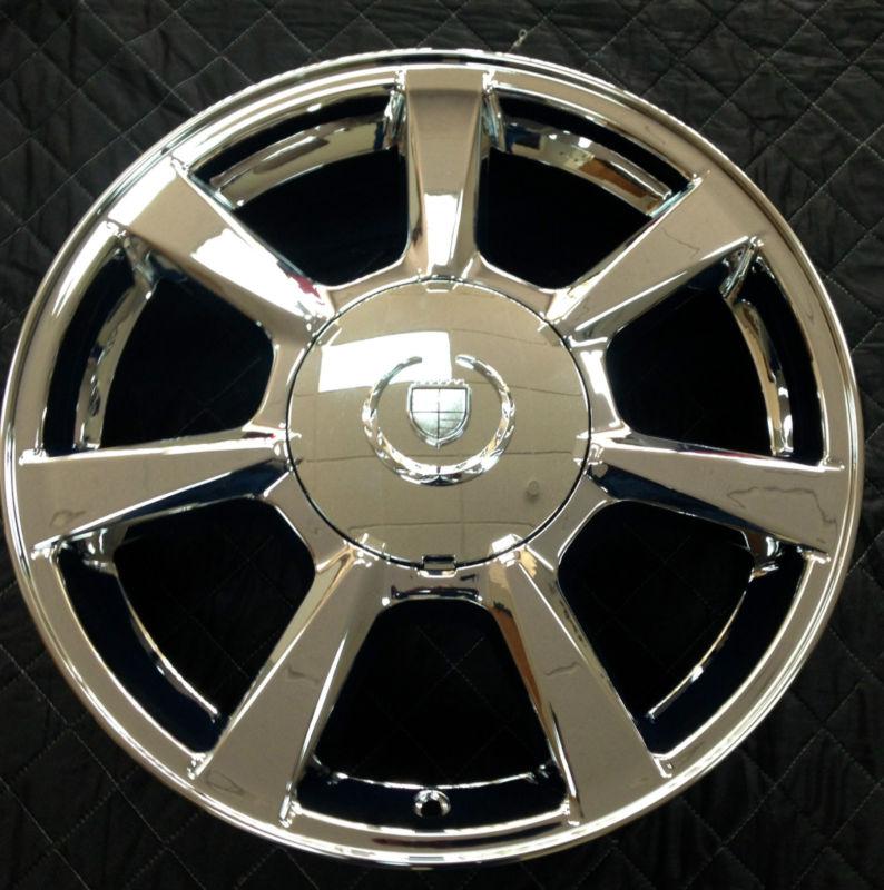 Set of 4 new pvd chrome 17" cadillac cts wheels 4623