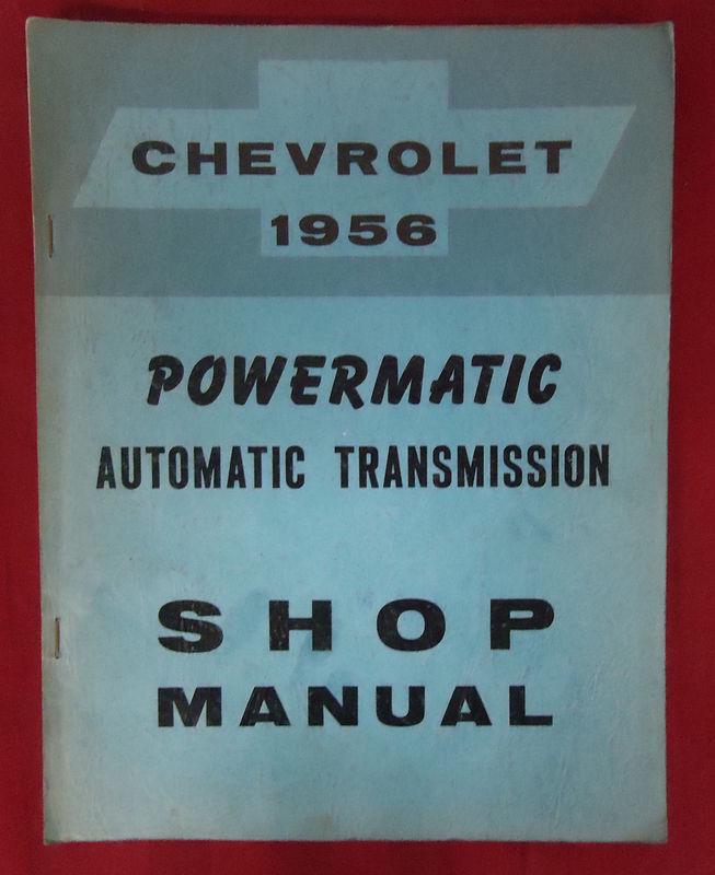 1956 powermatic automatic transmission shop manual
