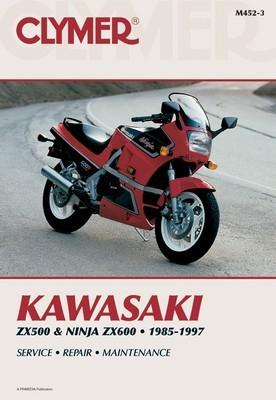 Clymer repair manual for kawasaki zx500 zx600 ninja 85-97