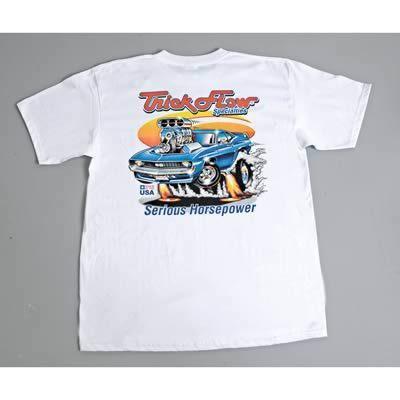 Trick flow® t-shirt mens x-large white trick flow®