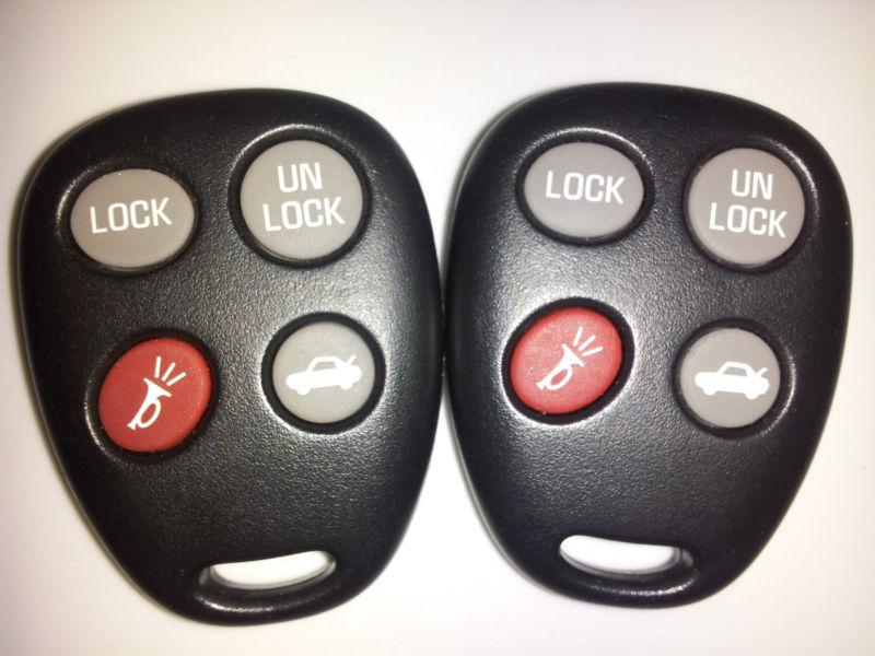 New pair - 2 saturn l series remote keyless entry 4 button lhj009 lhjoo9 nice!