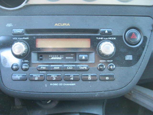 Radio stereo am fm 6 disk cd 02 03 04 acura rsx #147103