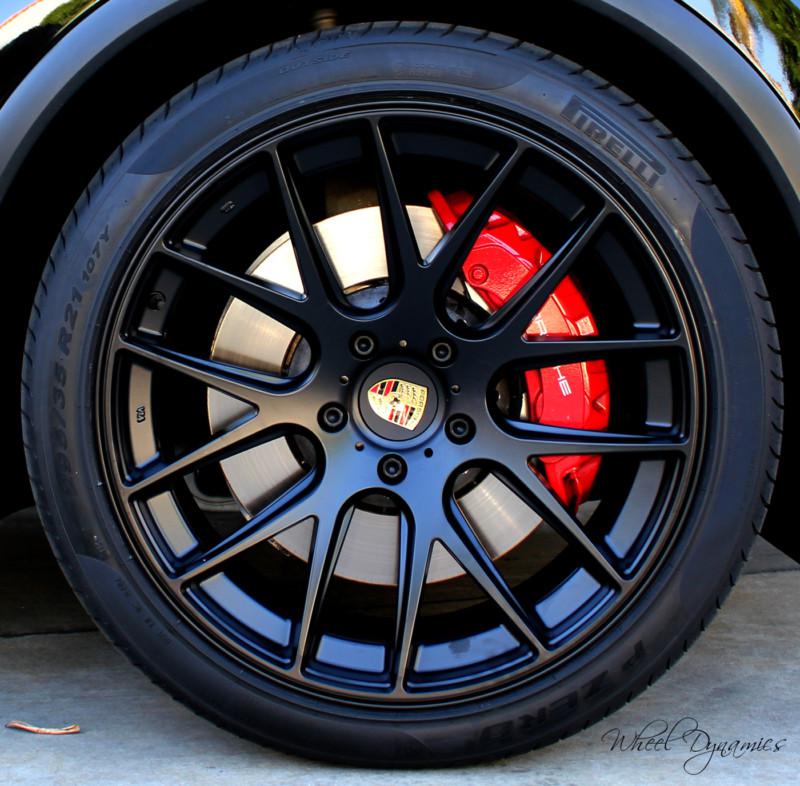 Porsche cayenne 21 wheels genuine 808-series oem gts turbo s concave 958 957 nr
