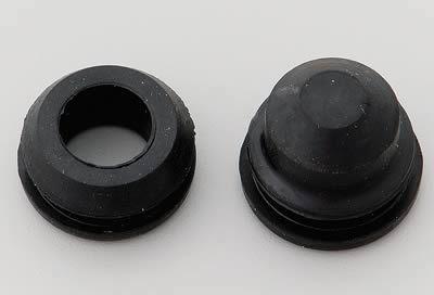 Mr. gasket valve cover grommets breather/pcv 1.22" od 1"/.75" id pair