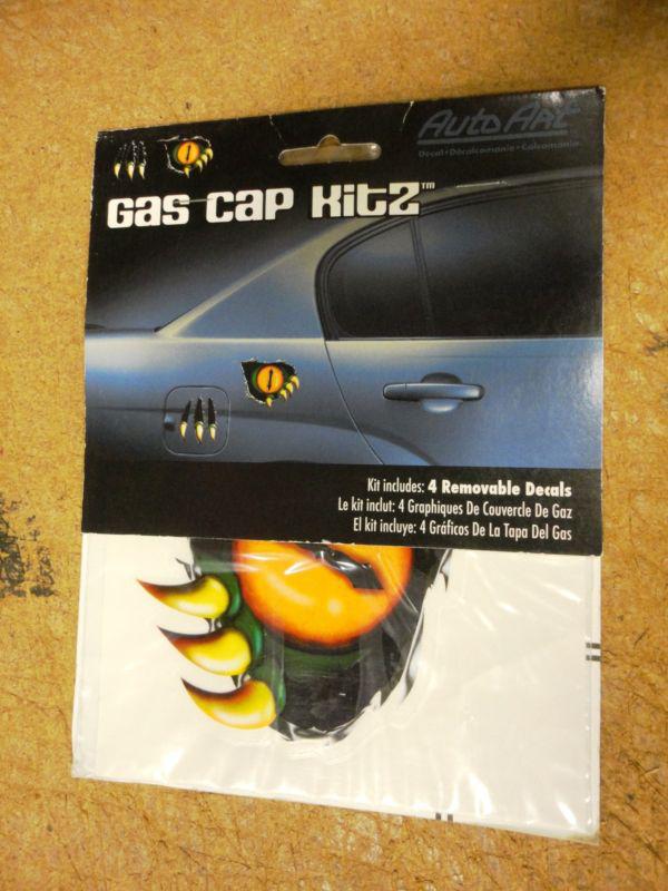 Chroma monster gas cap kitz decal sticker 6 x 8 free shipping 