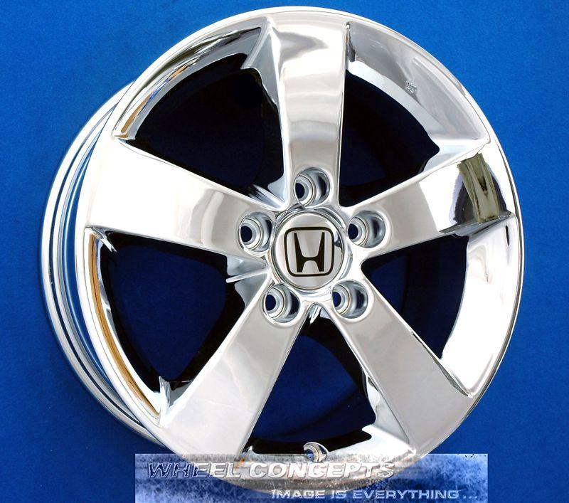 Honda civic 16 inch chrome wheel exchange 2007 - 2009