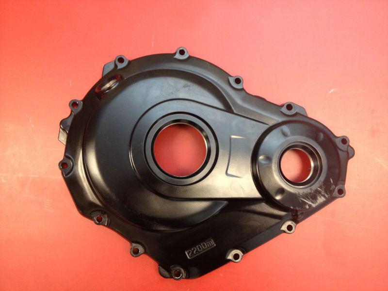 Suzuki gsxr 750 clutch cover crankcase cover black oem streetbike suzuki stock