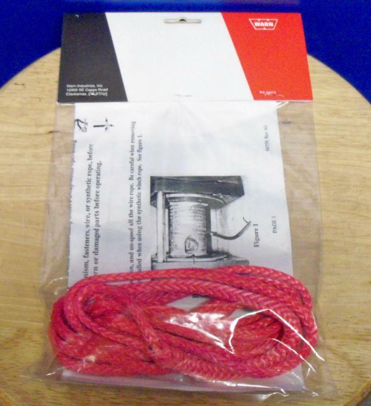 Warn 8 foot synthetic winch rope