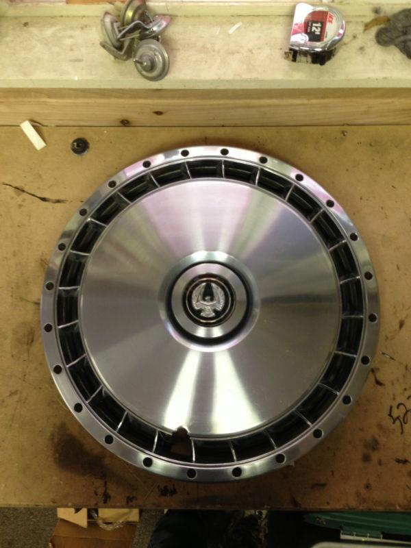 Mopar chrysler imperial one piece 16" hubcap wheel cover pt#4126554 hotrod 