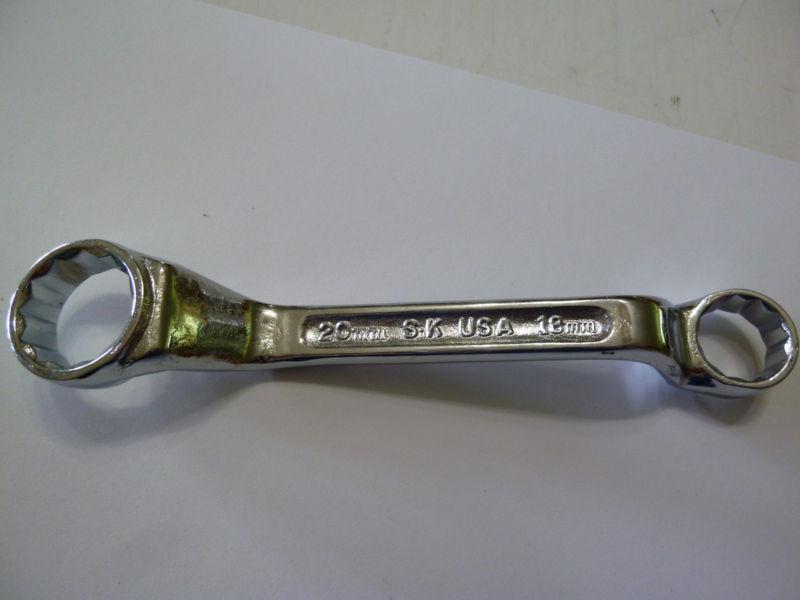 S-k short offset boxend wrench metric 18mm-20mm 12 point