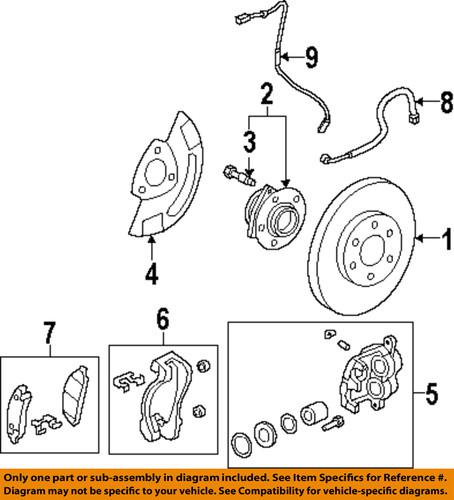 Gm oem 15911562 brake pad or shoe, front/disc brake pad