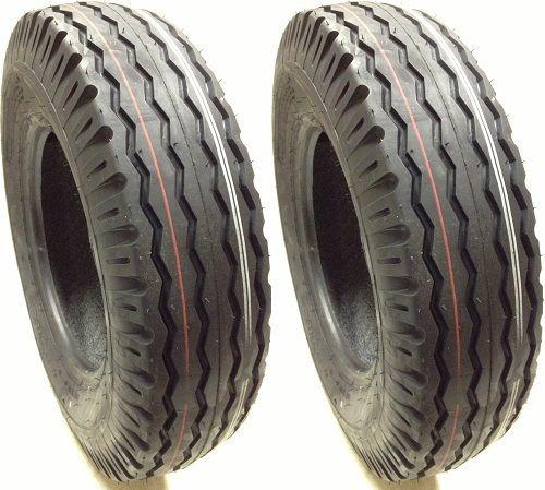 (2) 8-14.5 duro hf-501 12 p.r. trailer low boy tire heavy duty tubeless camper