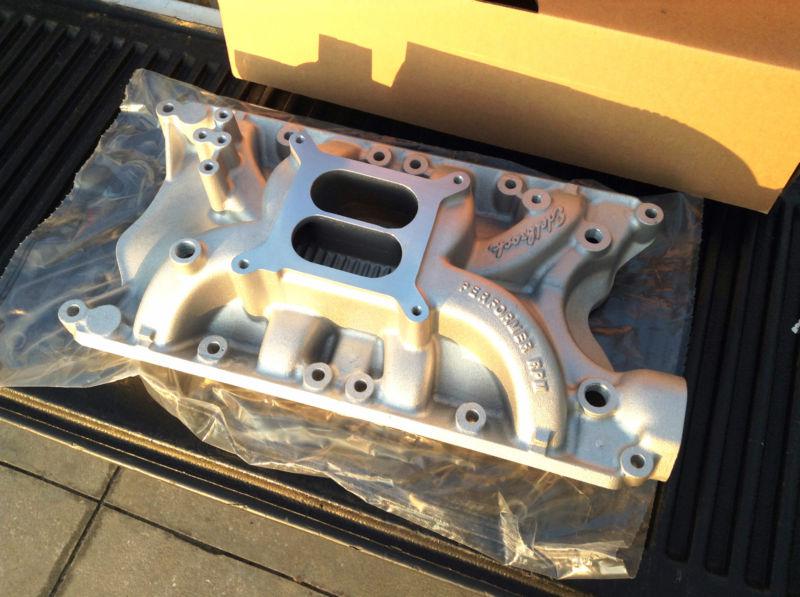 Edelbrock performer rpm intake manifold 7181 ford 351w 1969 and later
