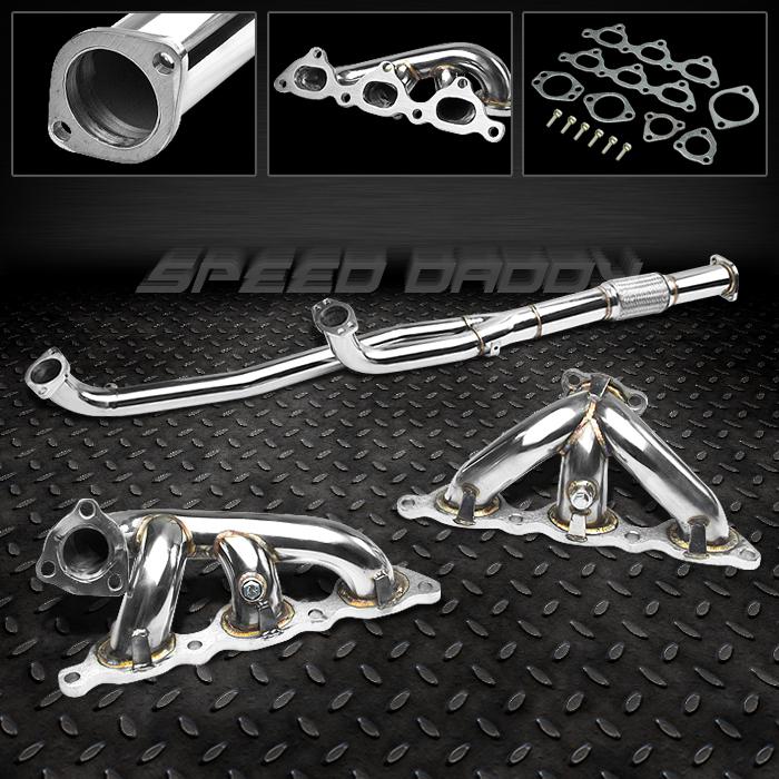 Racing turbo manifold header+downpipe/exhaust 91-99 mit 3000gt gto/stealth r/t